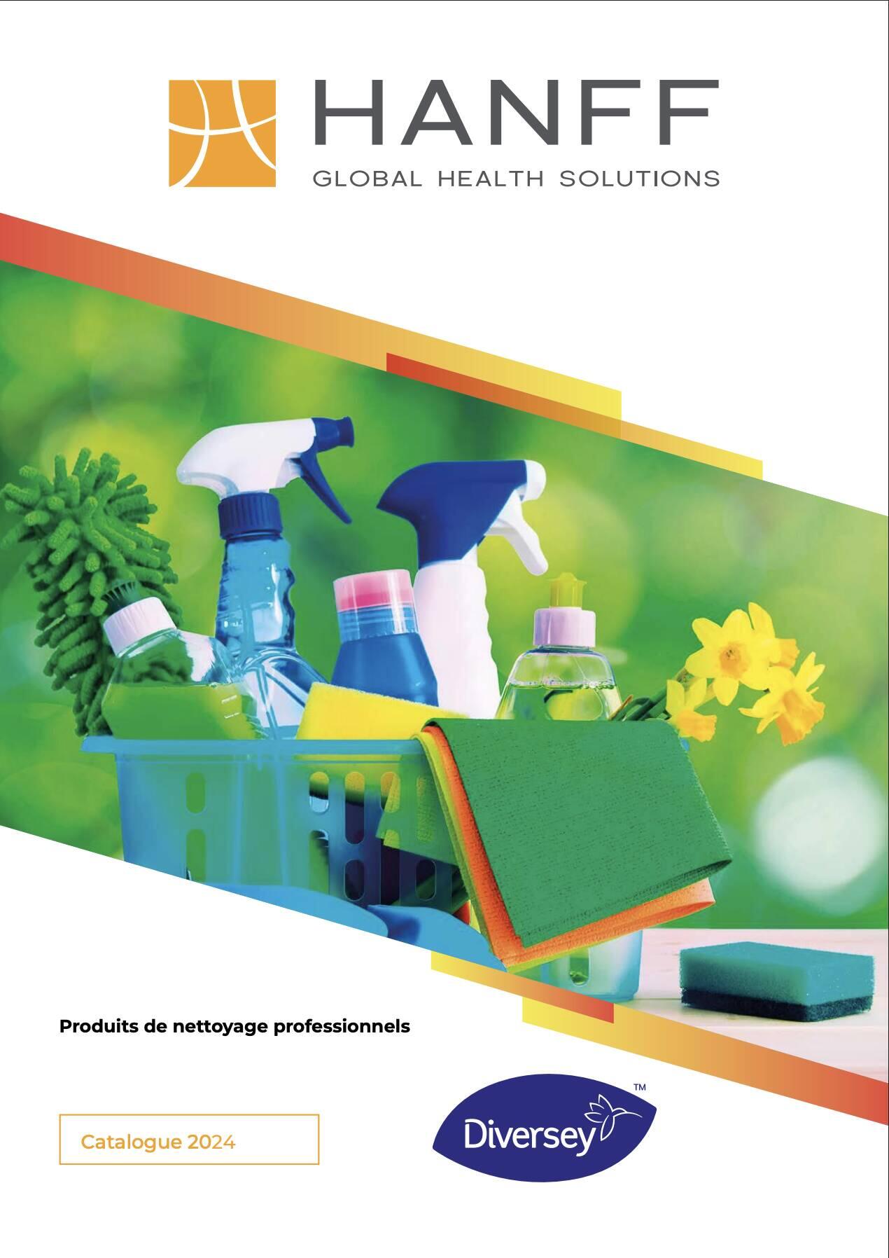 Catalogue produits de nettoyage